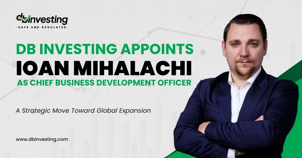 DB Investing nomeia Ioan Mihalachi como Diretor de Desenvolvimento de Negócios: Um movimento estratégico em direção à expansão global