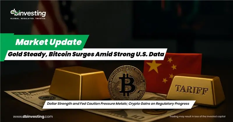 المعادن الثمينة والعملات الرقمية تحت ضغط قوة الدولار الأمريكي